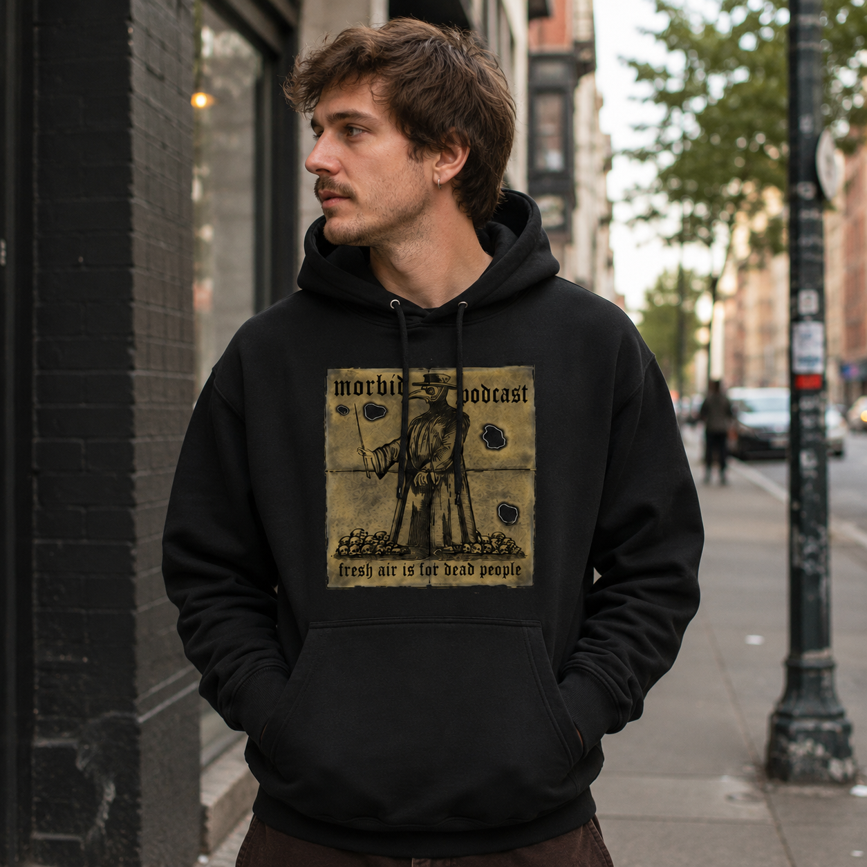 Morbid Podcast Pullover Hoodie RB1506 5 - Morbid Podcast Merch morbidc - Morbid Podcast Merch