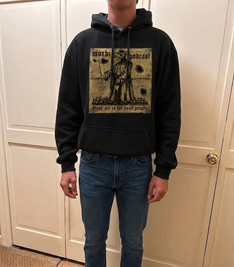 Morbid Podcast Pullover Hoodie RB1506 photo review