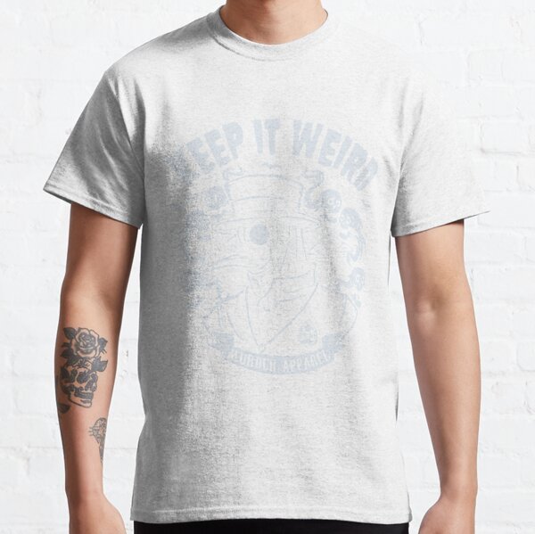 Morbid Podcast Keep It Weird Morbid Classic T-Shirt RB1506 product Offical Morbid Podcast Merch