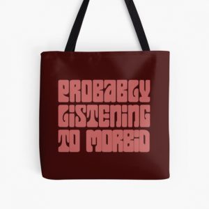 Morbid Podcast     All Over Print Tote Bag RB1506 product Offical Morbid Podcast Merch