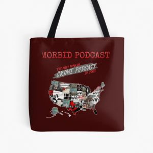 MORBID Podcast       All Over Print Tote Bag RB1506 product Offical Morbid Podcast Merch