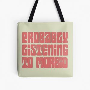 Morbid Podcast morbid All Over Print Tote Bag RB1506 product Offical Morbid Podcast Merch