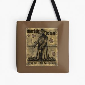 Morbid Podcast All Over Print Tote Bag RB1506 product Offical Morbid Podcast Merch