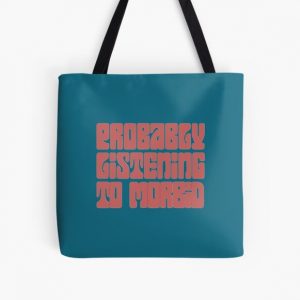 Morbid Podcast morbid All Over Print Tote Bag RB1506 product Offical Morbid Podcast Merch