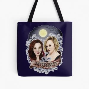 MORBID PODCAST All Over Print Tote Bag RB1506 product Offical Morbid Podcast Merch
