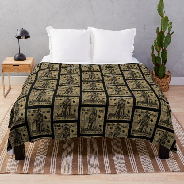 Morbid Podcast Throw Blanket RB1506 product Offical Morbid Podcast Merch