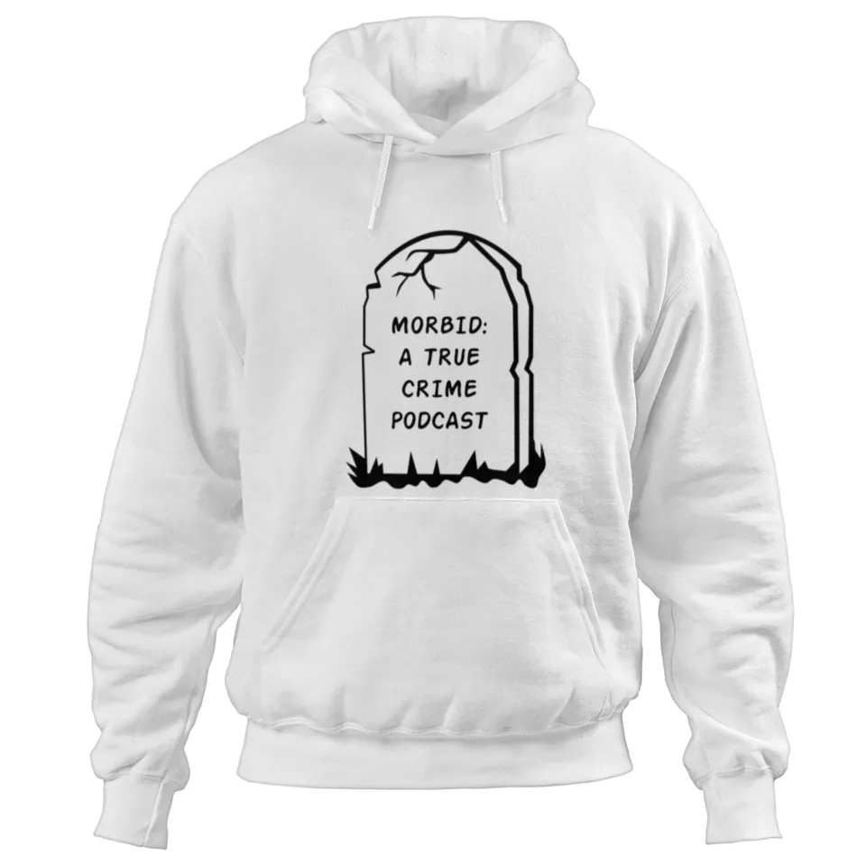 Morbid Podcast Tombstone Logo Hoodie