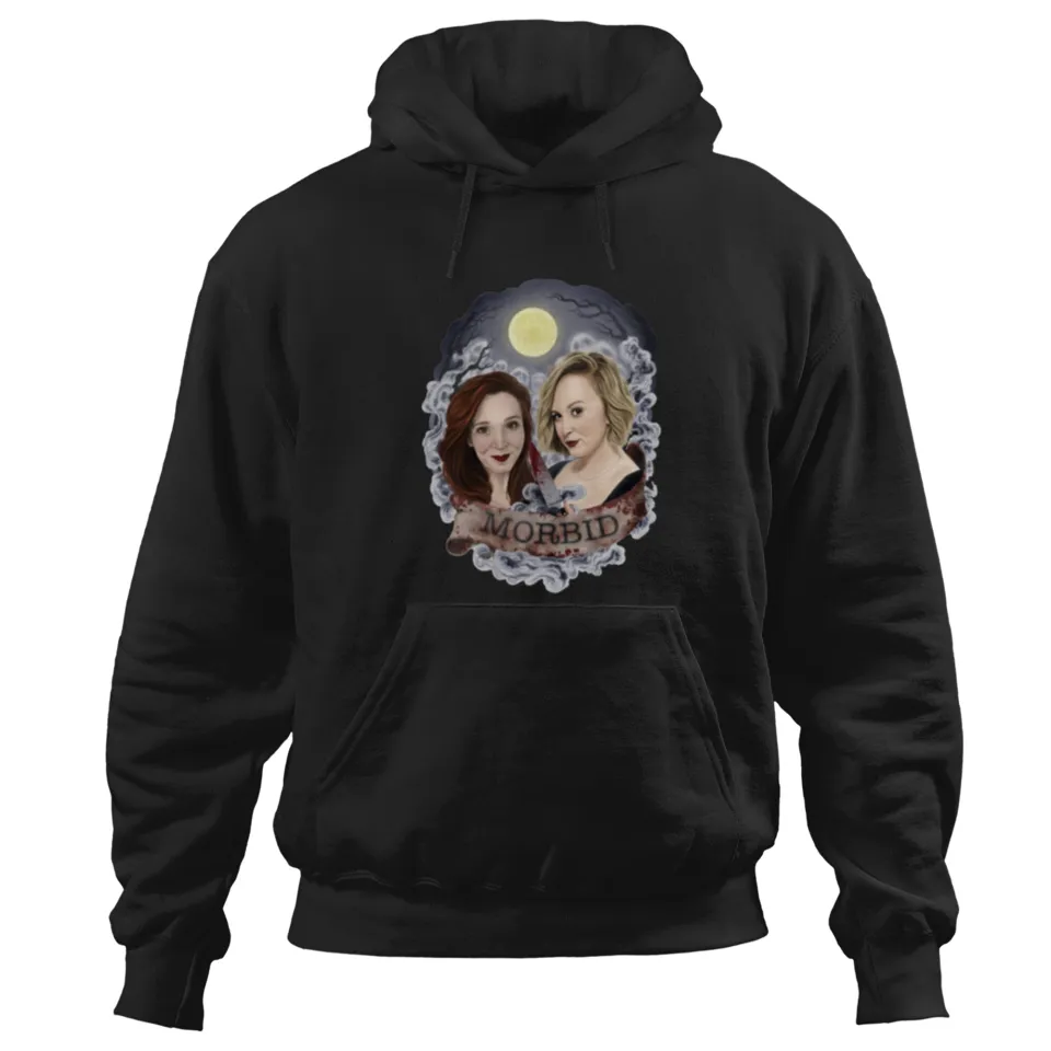 Morbid Podcast Dual Portrait Design Hoodie