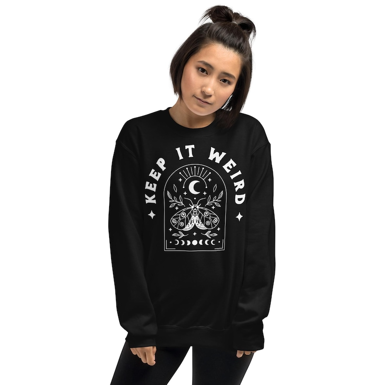 Keep It Weird Morbid Podcast Fan Art Sweater 2 - Morbid Podcast Merch - Morbid Podcast Merch