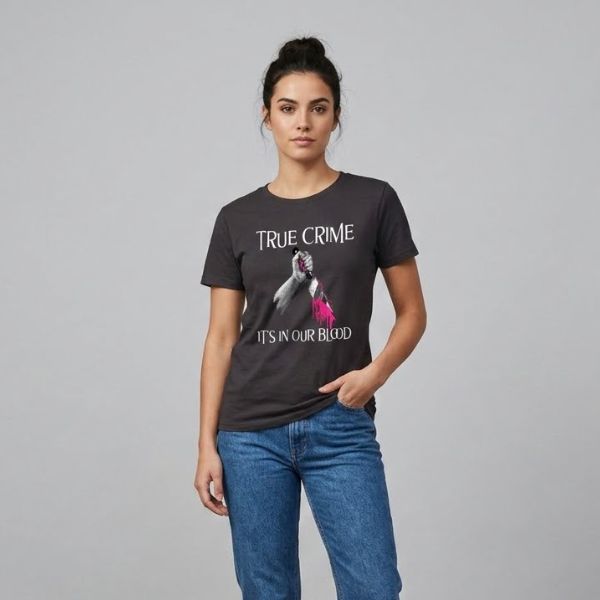 Morbid Podcast - True Crime It's In Our Blood TTPM0303 T-Shirt 3 - Morbid Podcast Merch 6 - Morbid Podcast Merch