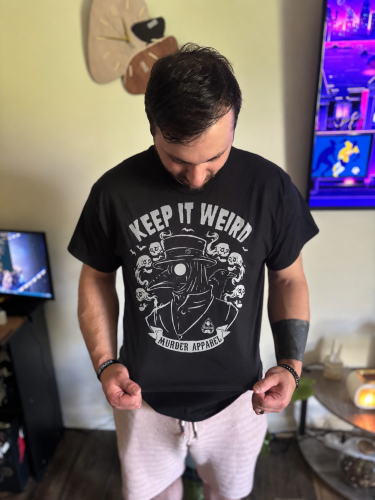 Morbid Podcast Keep It Weird Morbid T-Shirt photo review