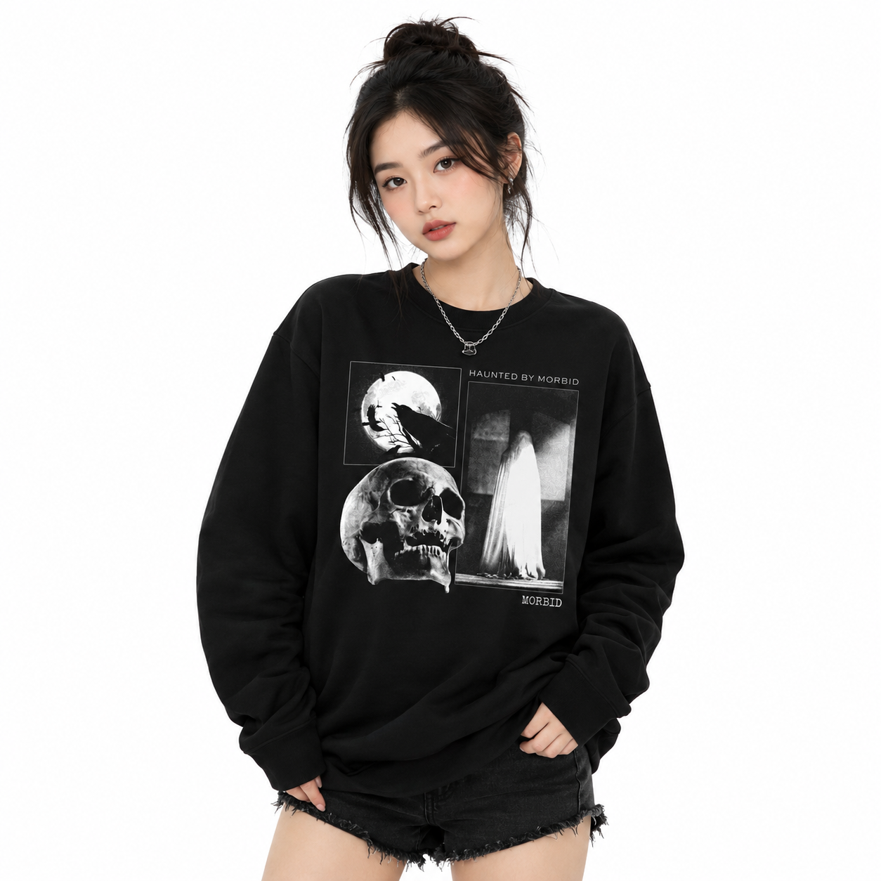 Haunted Silhouette LA 1806 Sweatshirt 3 - Morbid Podcast Merch 1fcab9b0 954e 44c9 ba50 8a81cb5e0b07 - Morbid Podcast Merch