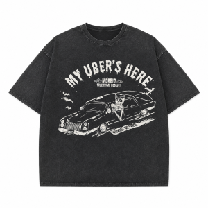 Washed My Ubers Here HTCT2206 Morbid T-Shirt
