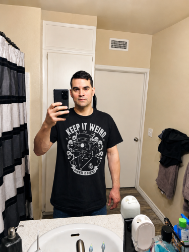 Morbid Podcast Keep It Weird Morbid T-Shirt photo review