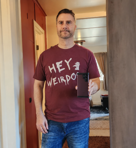 Stay Spooky in Style with the Morbid Podcast Listener Tee photo review
