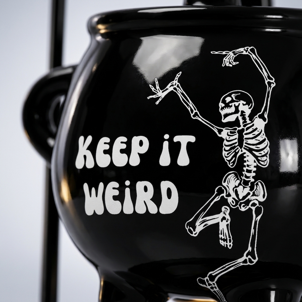 Keep It Weird True Crime Aromatherapy Furnace Witch Crucible 3 - Morbid Podcast Merch studio mockup 1 10 - Morbid Podcast Merch