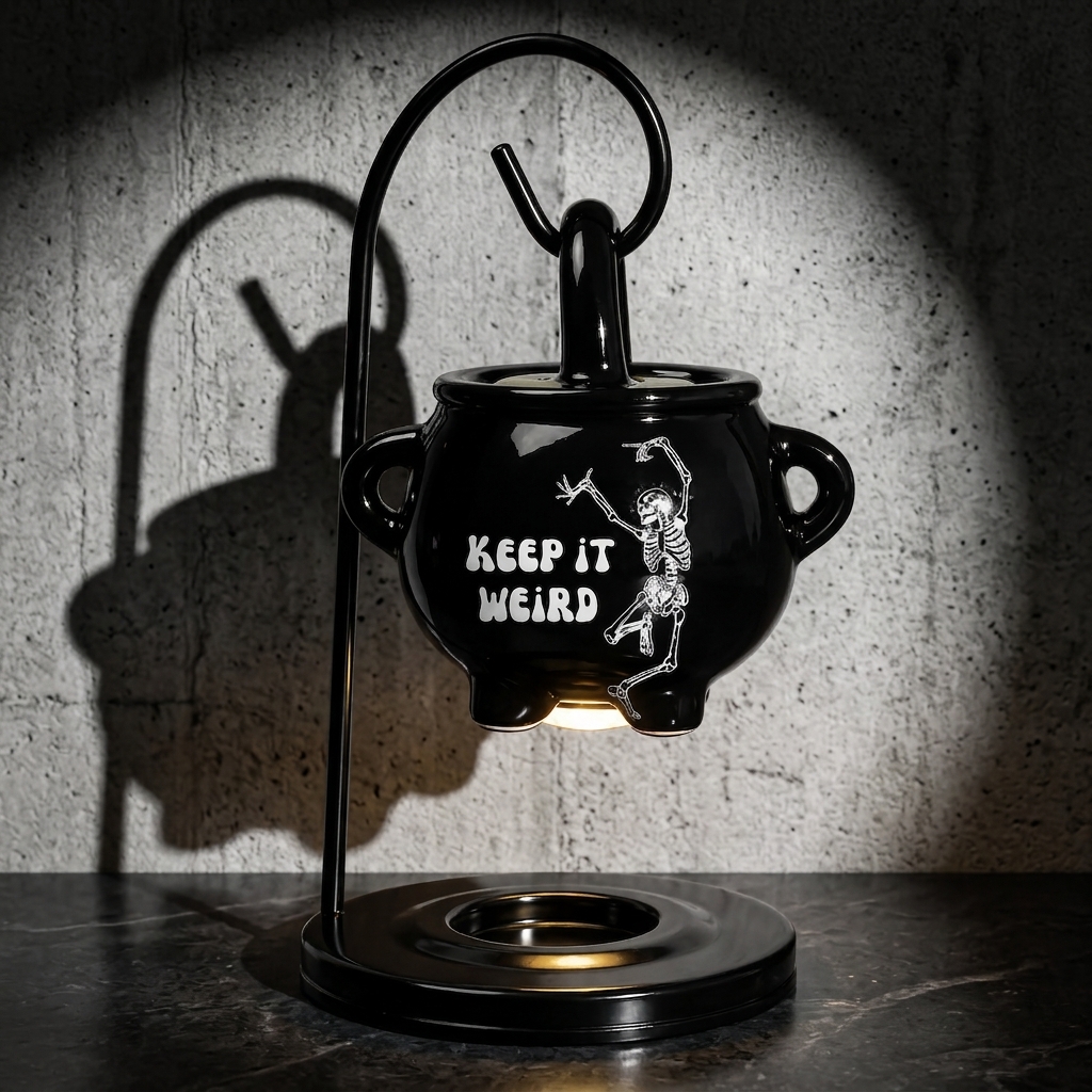 Keep It Weird True Crime Aromatherapy Furnace Witch Crucible 6 - Morbid Podcast Merch studio mockup 6 11 - Morbid Podcast Merch